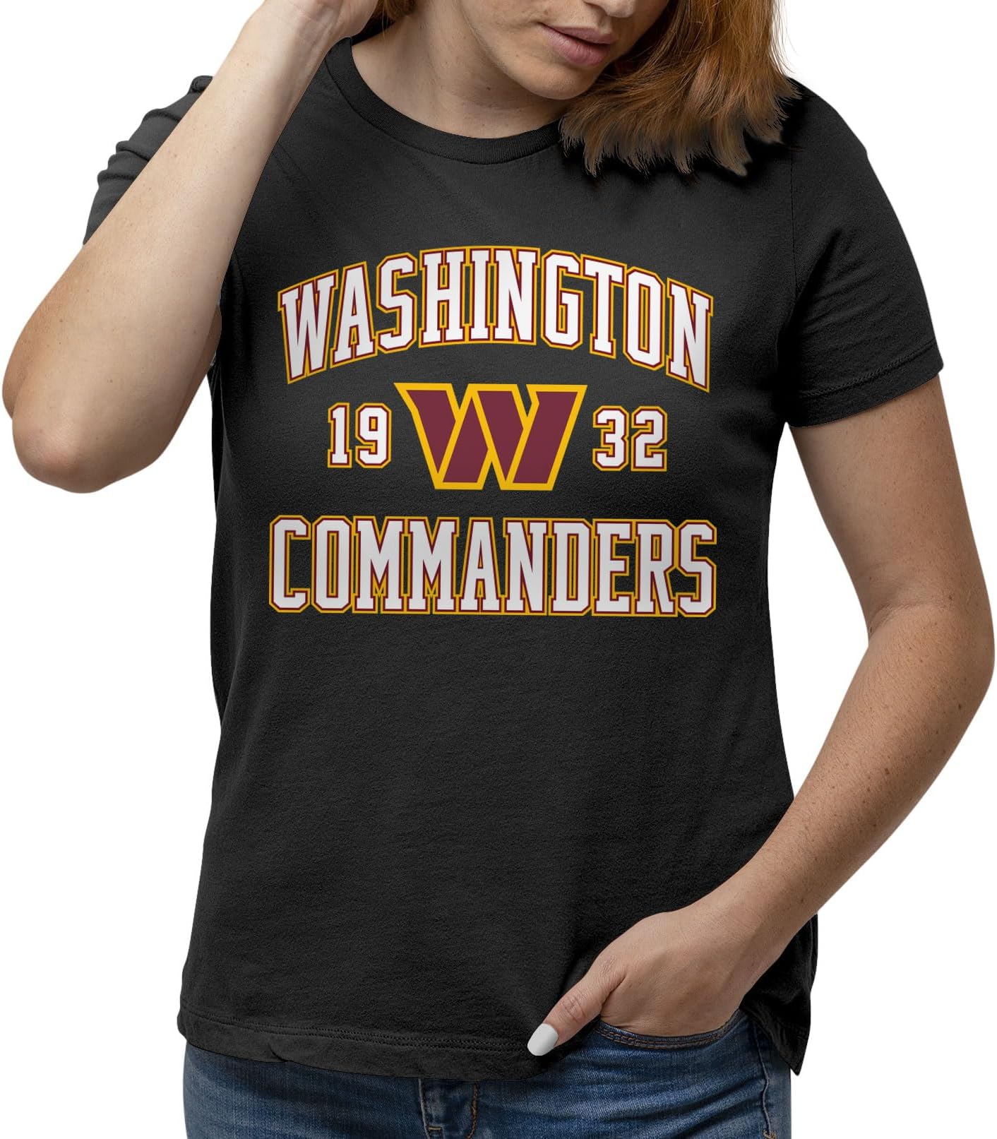 Hybrid SportsNFL - Established - Officially Licensed Women's Short Sleeve Fan Tee