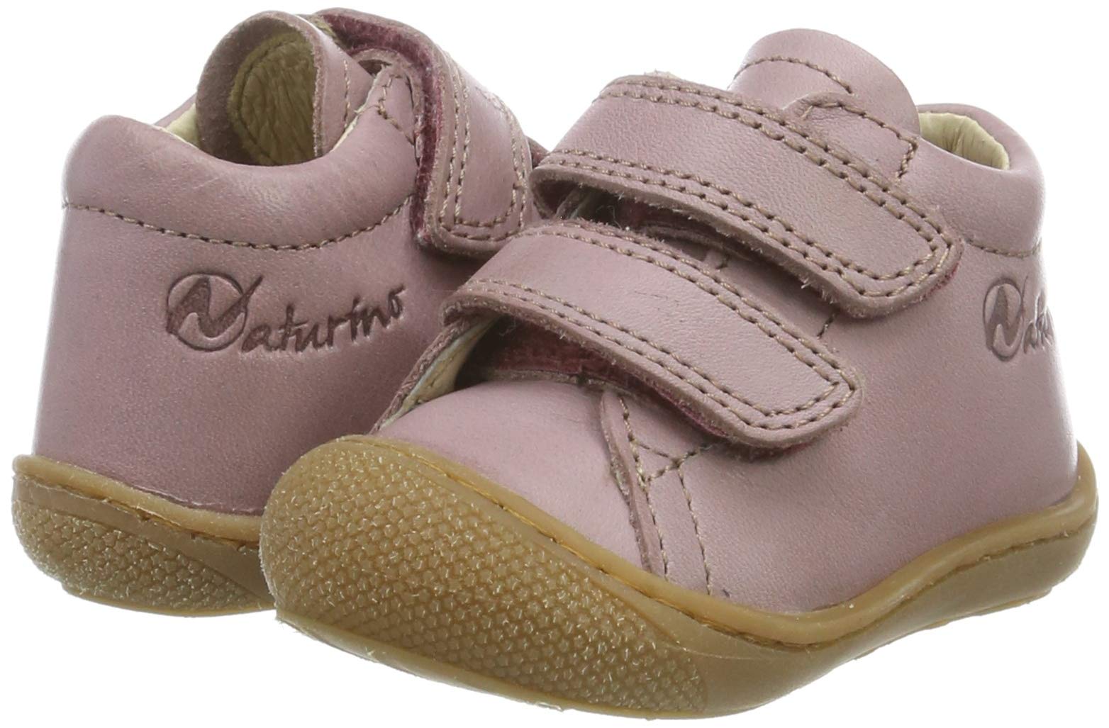 Naturino Cocoon VL-Lauflernschuhe aus Nappaleder Altrosa 17