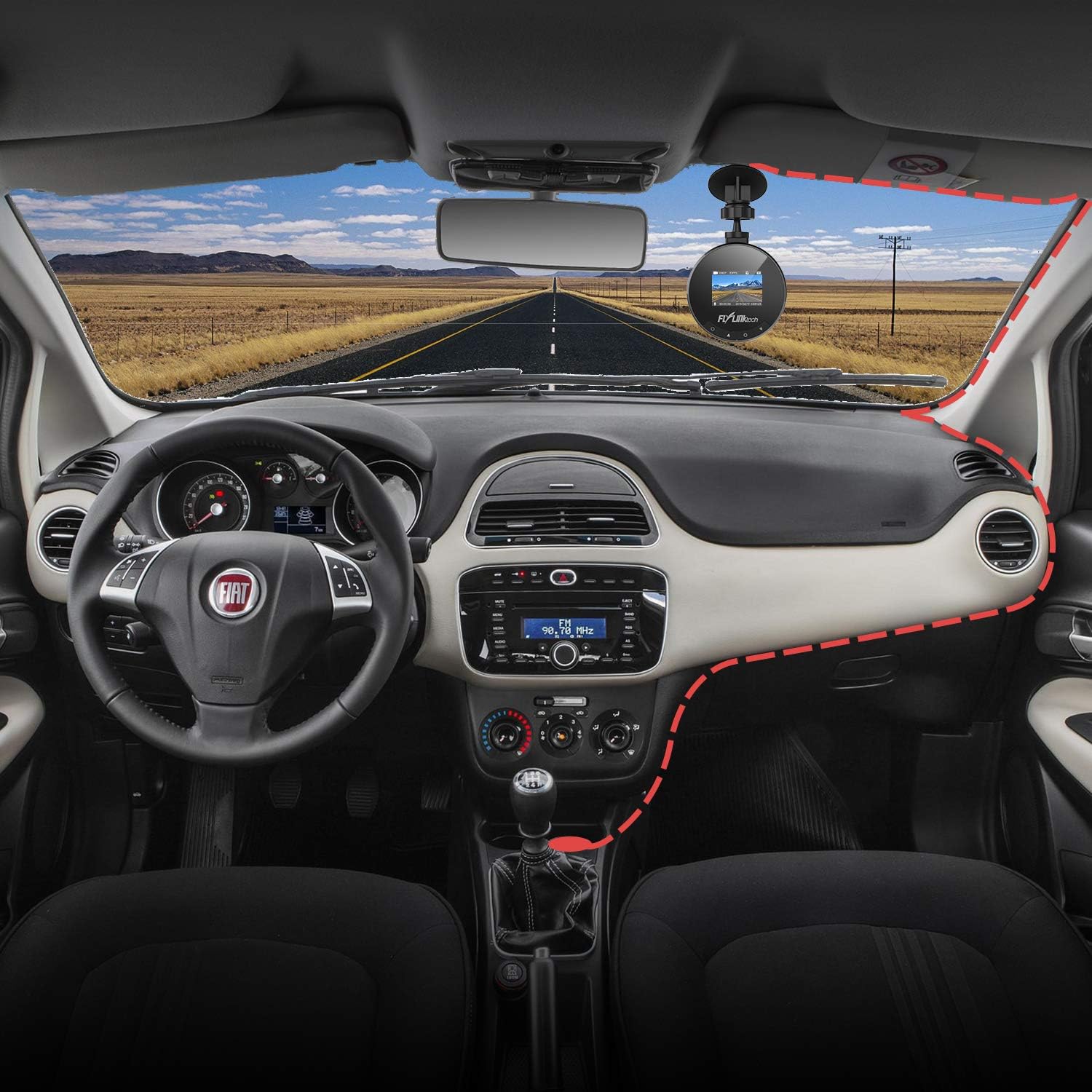 FLYLINKTECH Dash Cam CD10 extreme temperature resistance