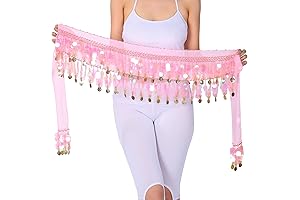 Pink Belly Dance Skirt