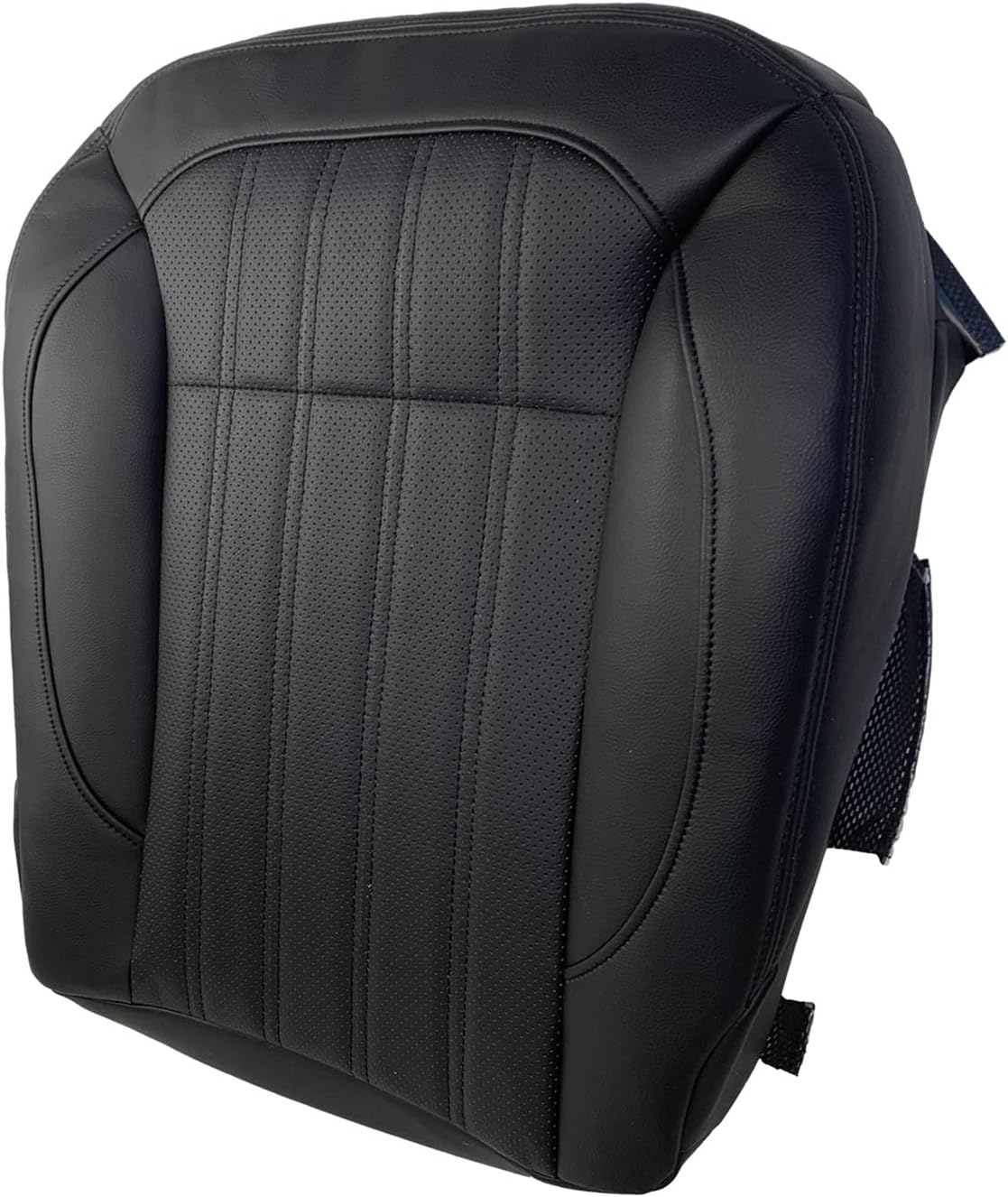 Driver Bottom Perforated Microfiber Leather Seat Cover Fit for 2013-16 Mercedes Benz GL350 GL450 (Black)