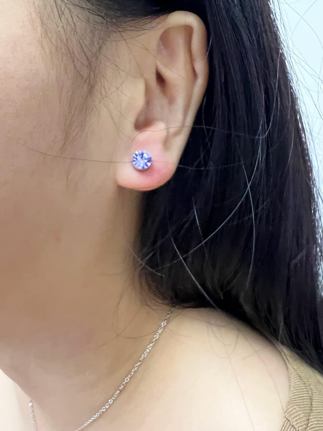 Fashion Simple Necklace Earrings Set Bracelets Jewelry Crystal Pendant for Women Lady Wife Wedding Birthday Party Prom - Image 4