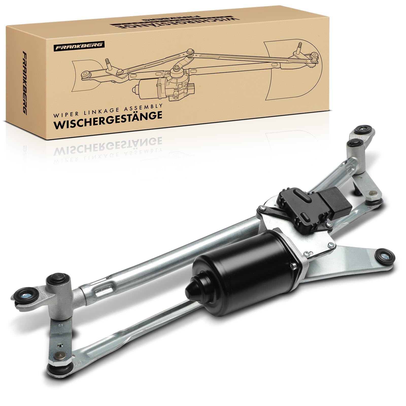 Frankberg Collegamento tergicristallo motorino tergicristallo anteriore | Q0009344V0030; Compatibile con: R.o.a.d.s.t.e.r 452, City-Coupé 450