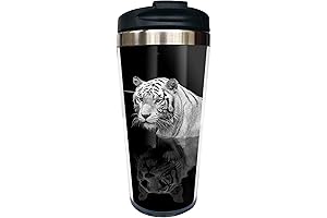 Tiger Travel Mug: Your Perfect Companion for On-the-Go Coffee and Tea