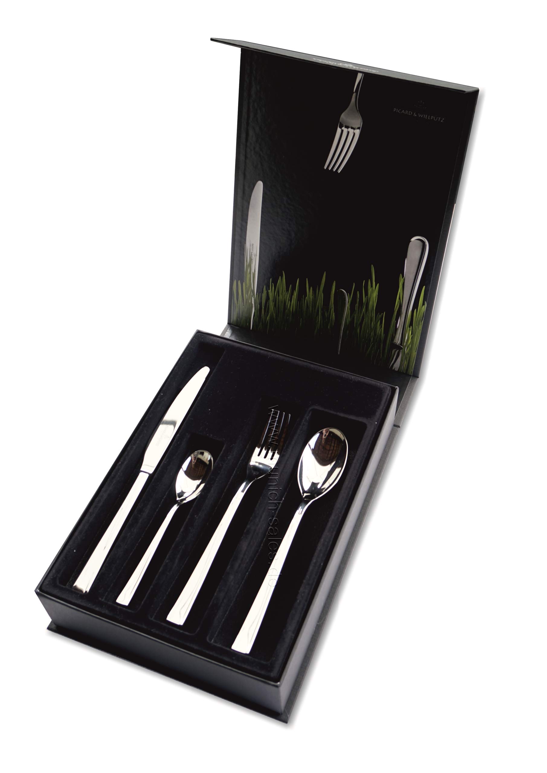 Set de regalo de 24 piezas, de la serie Monterey Bright Steel de Picard & Wielpütz