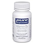 Pure Encapsulations Vitamin D3 25 mcg (1,000 IU) - Supplement to Support Bone, Joint, Breast, Heart, Colon & Immune Health - with Premium Vitamin D - 30 Capsules