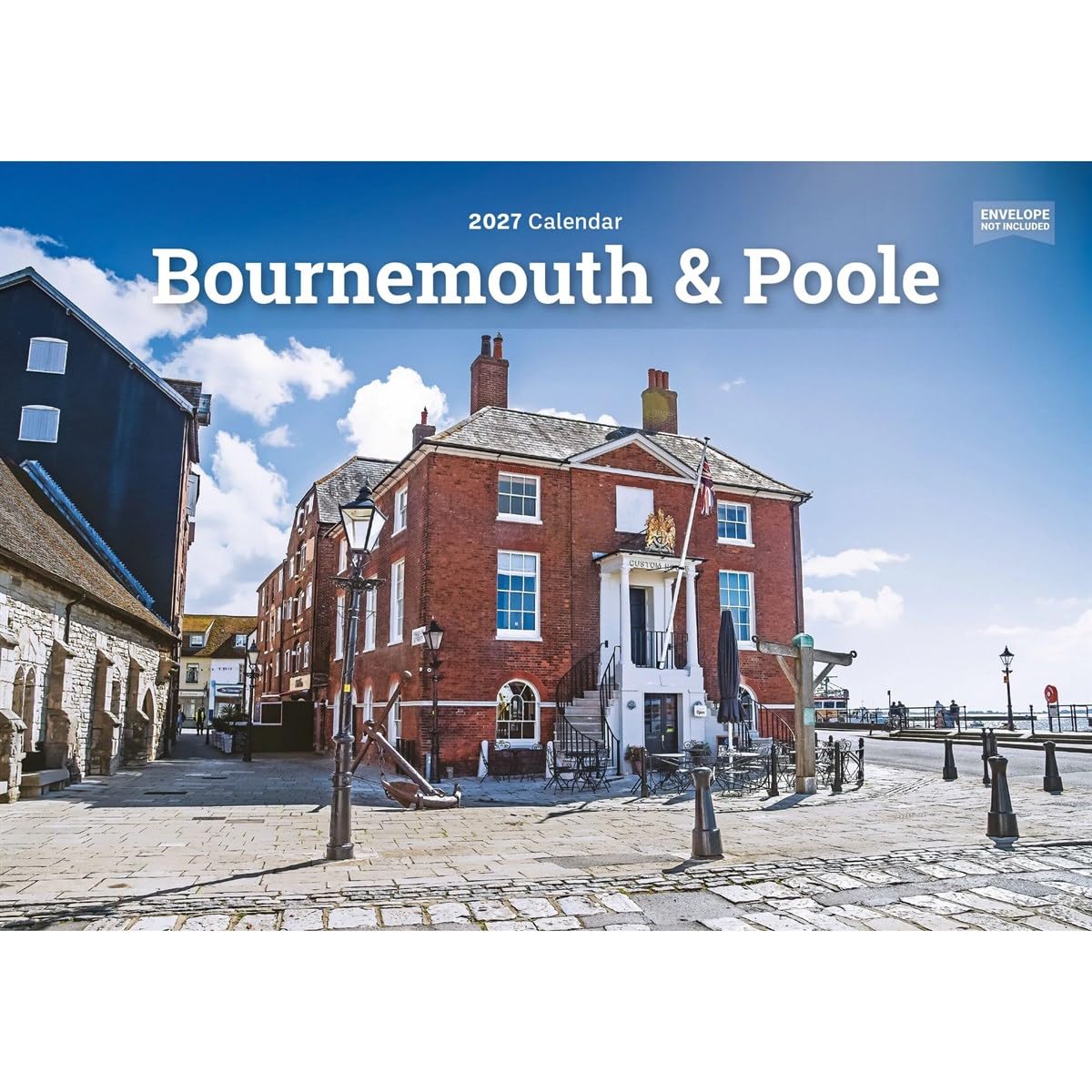 Bournemouth & Poole A5 Calendar 2027, Wall Calendars, Month To View, Travel, Gift