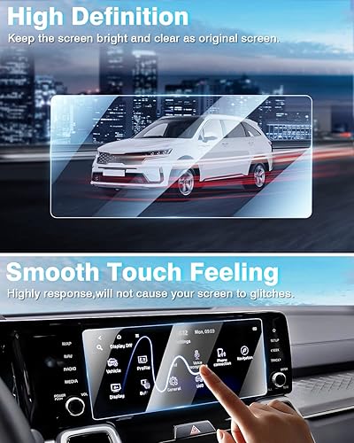 Miniatura 6 de Karltys Protector de pantalla compatible con Volkswagen ID4 VW ID4 2021 2022 2023 pantalla táctil para automóvil pantalla de navegación HD