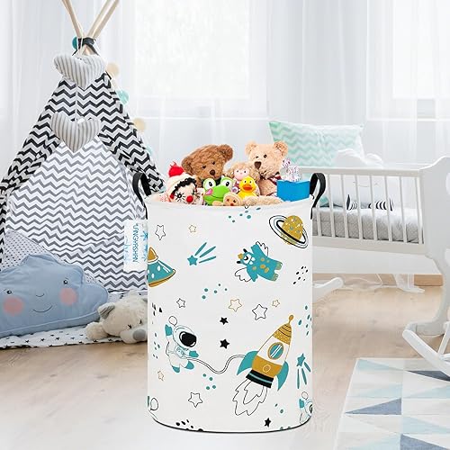 Miniatura 5 de LANGYASHAN Cesta de lona plegable para lavandería, cesta organizadora para almacenamiento, contenedores de juguetes, cestas de regalo, ropa de