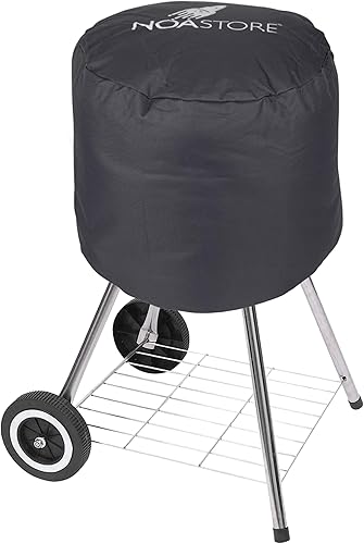 Noa Store Cubierta para parrilla de barbacoa  18 pulgadas  Cubierta de parrilla impermeable 210D resistente para ahumador, estufa, plancha, hervidor