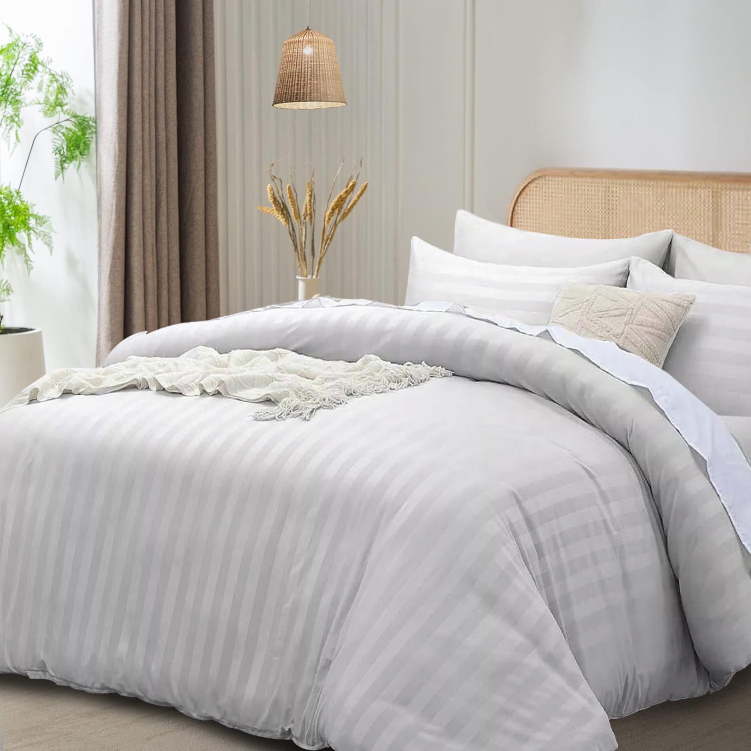 funky gadgets Double Duvet Cover Set White
