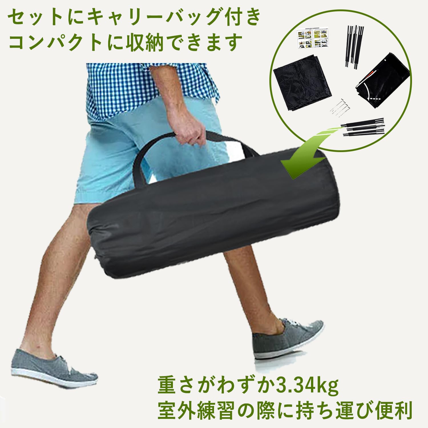 Amazon.co.jp: KAIDIDA ゴルフネット ゴルフ練習ネット 練習用 屋外