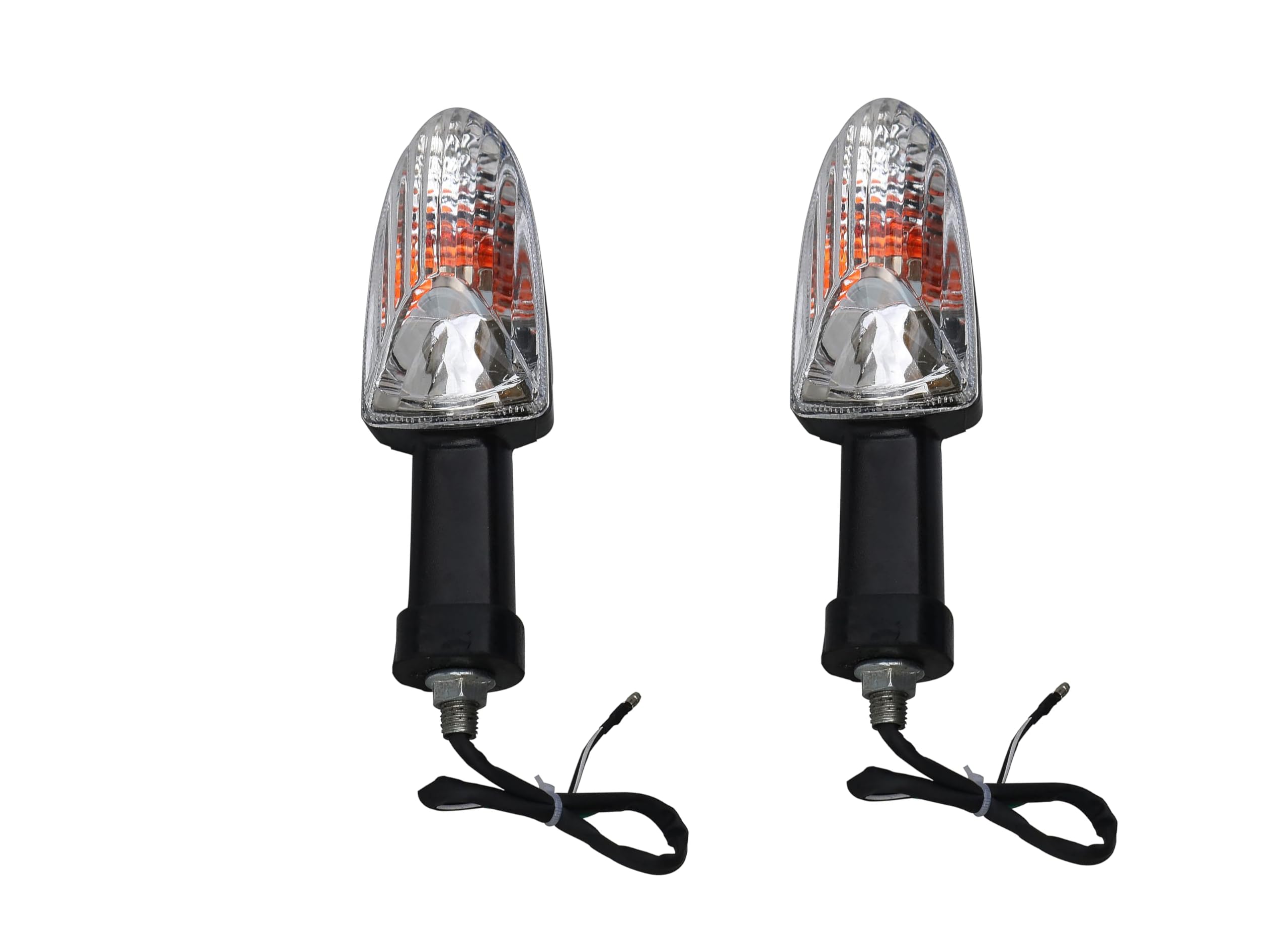 ANMOL ENTERPRISES Blinker Indicator Assly. Compatible for TVS Apache RTR (White) (Set of 2)-image-46