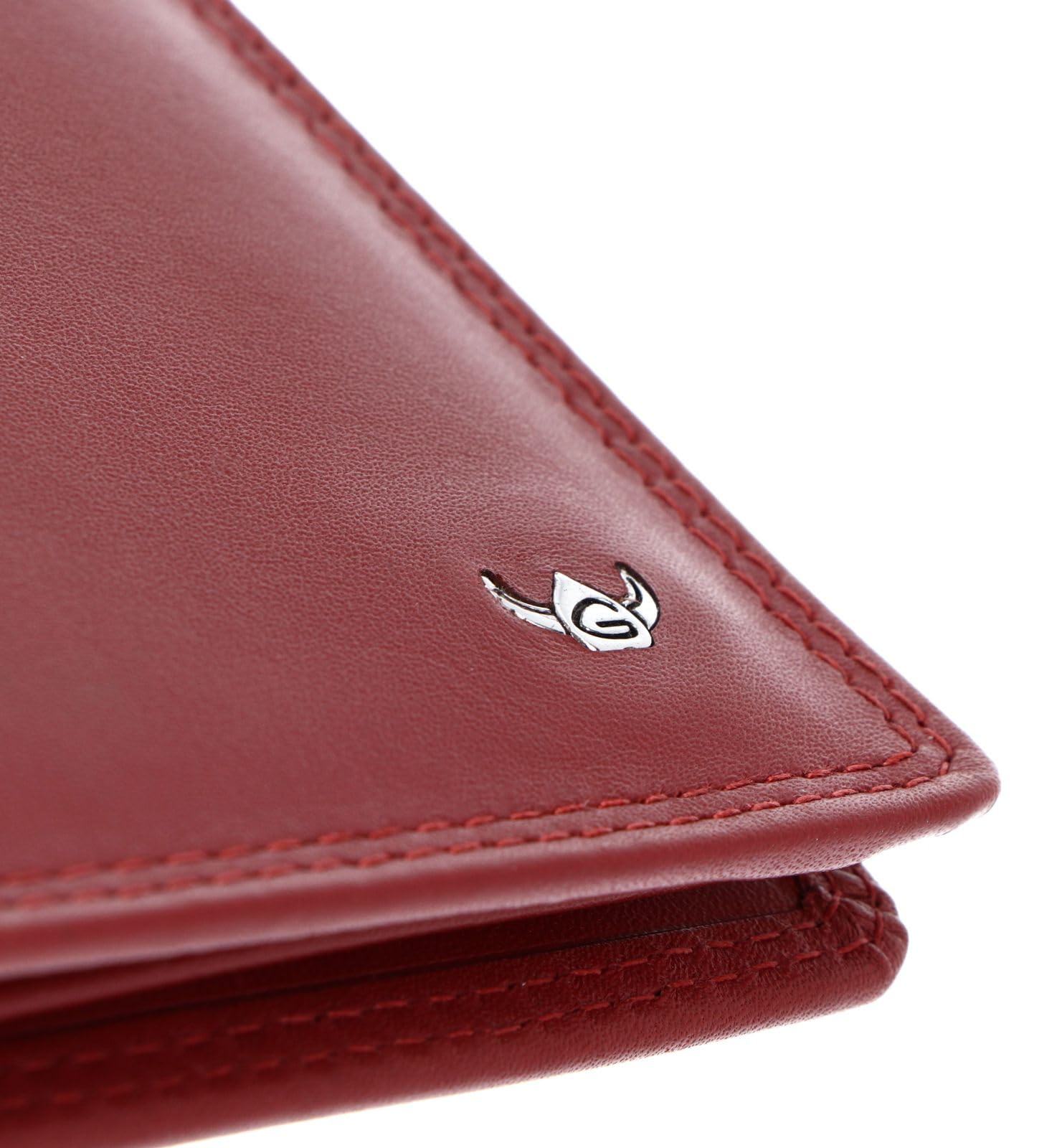 Golden Head RFID Protect Kombischeintasche Ohne Münzfach Polo 1255, Rot, Taille unique, Nowoczesny i wyrafinowany