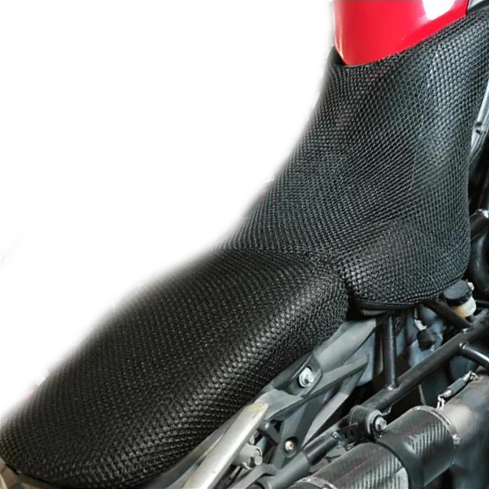 Housse protection thermique selle moto maille Tiger 800 anti-brûlure