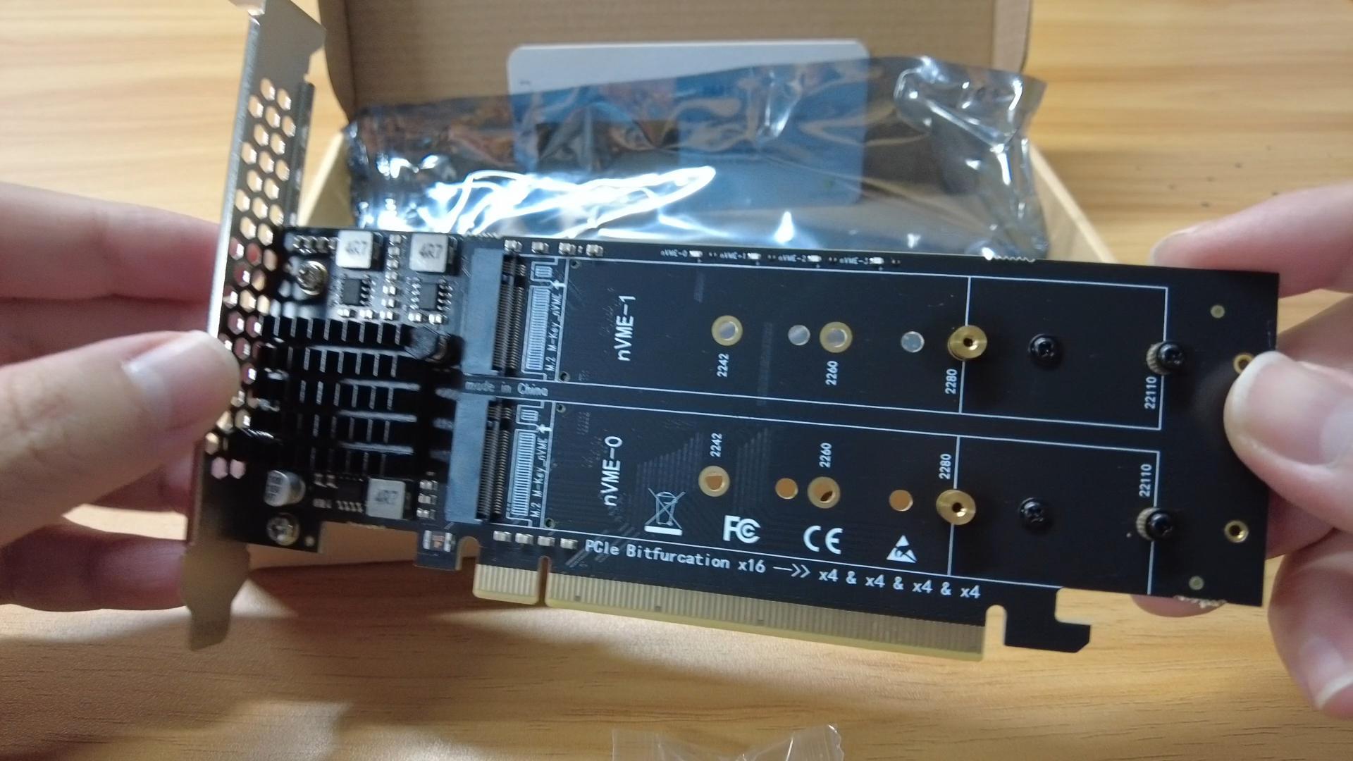 AVHD-AS4 車用品・バイク用品 GLOTRENDS PA41 4ポート M.2 NVMe - PCIe