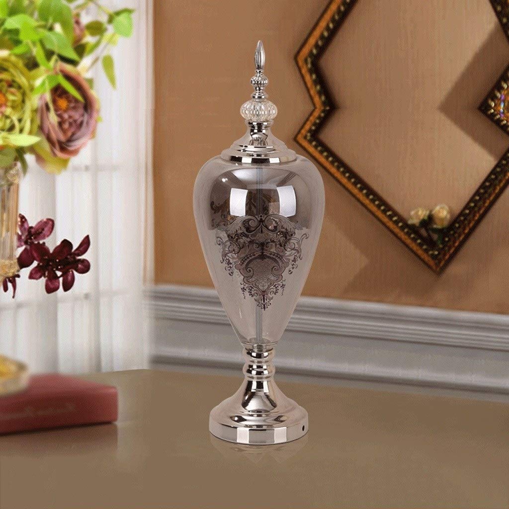 Vase en verre antique néoclassique pour sublimer vos fleurs artificielles
