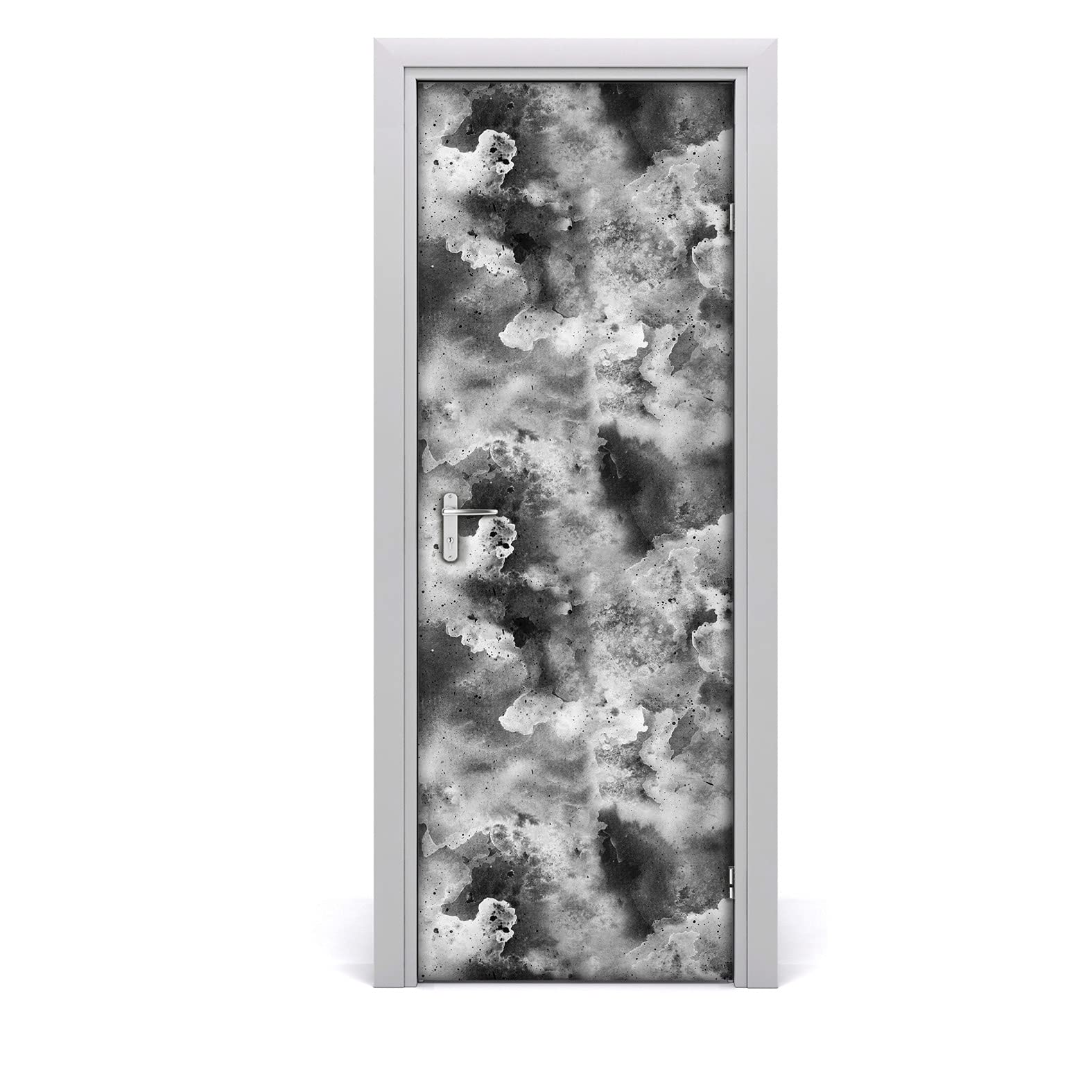 Étiquette imperméable pour la porte auto-adhésive Coloray 70x200cm avec papier peint amovible