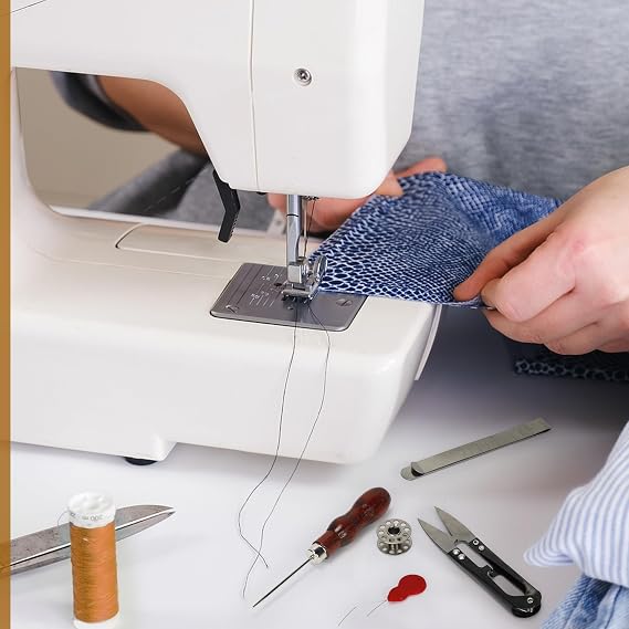 2 PCS Treadle Sewing Machine Belt,72 Inch 3/16 Sewing Treadle Belts Replacement Leather Belt with Hook for Singer/Jones Sewing Machine Total 23 PCS Accessories