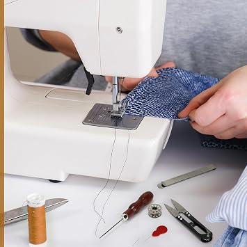 2 PCS Treadle Sewing Machine Belt,72 Inch 3/16 Sewing Treadle Belts Replacement Leather Belt with Hook for Singer/Jones Sewing Machine Total 23 PCS Accessories