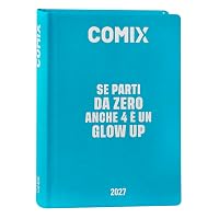 COMIX - Agenda 2027 Giornaliera 16 Mesi, Diario per Scuole Medie e Superiori