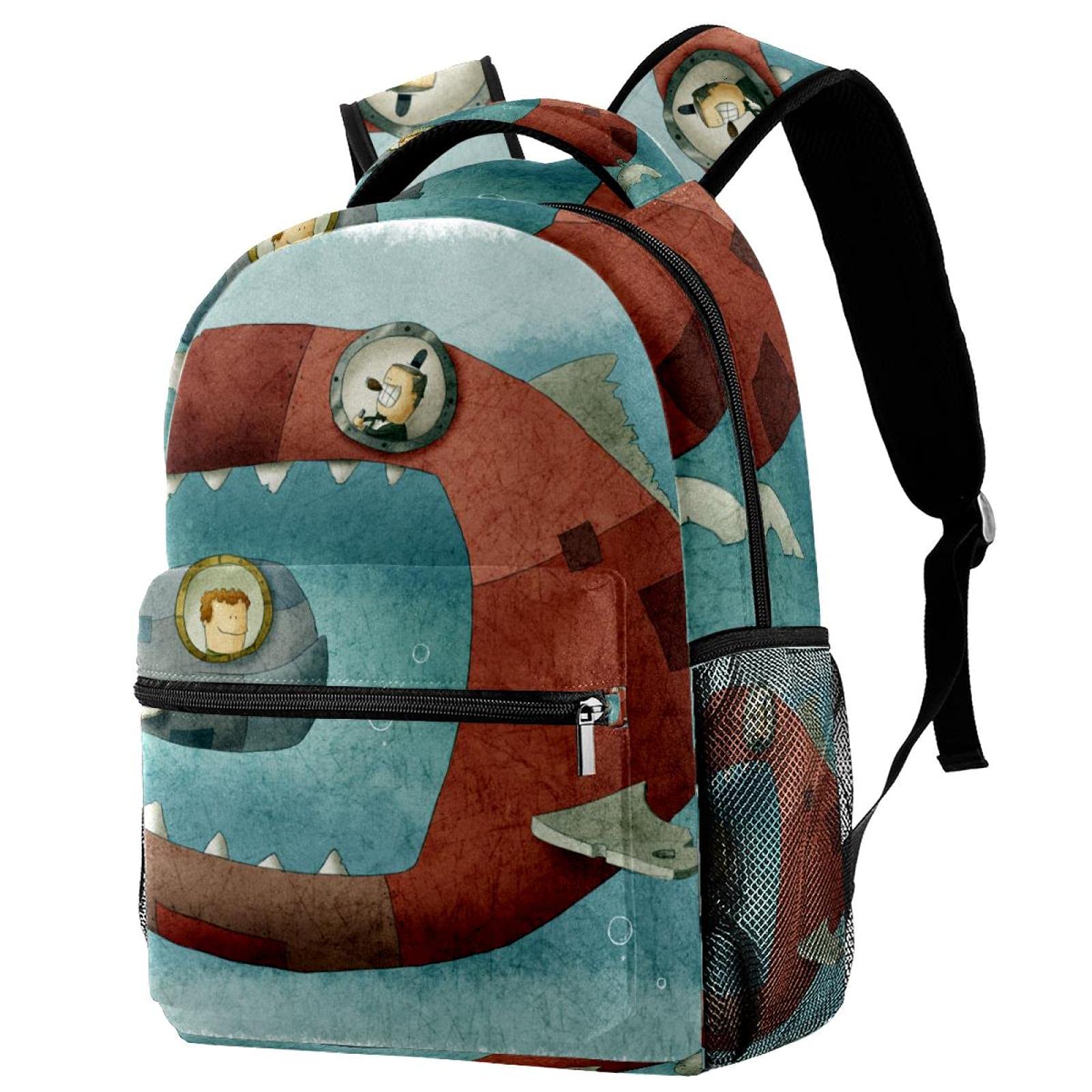 Sac à dos de voyage compact抗 intempéries avec porte-gourde campus