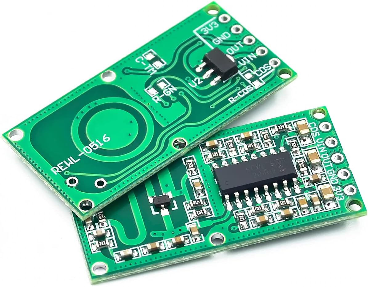 xcluma RCWL-0516 RCWL 0516 Microwave Radar Sensor Human Sensor Body Sensor Module Induction Switch Module