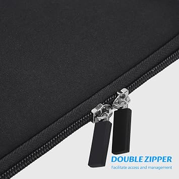 Premium Magic Keyboard Case Sleeve, Padded Shockproof Neoprene Bag for 2025-2021 Apple Magic Keyboard w/out Touch ID A2449 A2450 Accessories Cover Soft Pouch