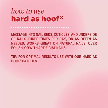 Onyx Professional Hard As Hoof Nail Strengthening Cream, Unscented - Nail Growth & Conditioning Cuticle Cream Stops Splits, Chips, Cracks & Strengthens Nails, 1 oz