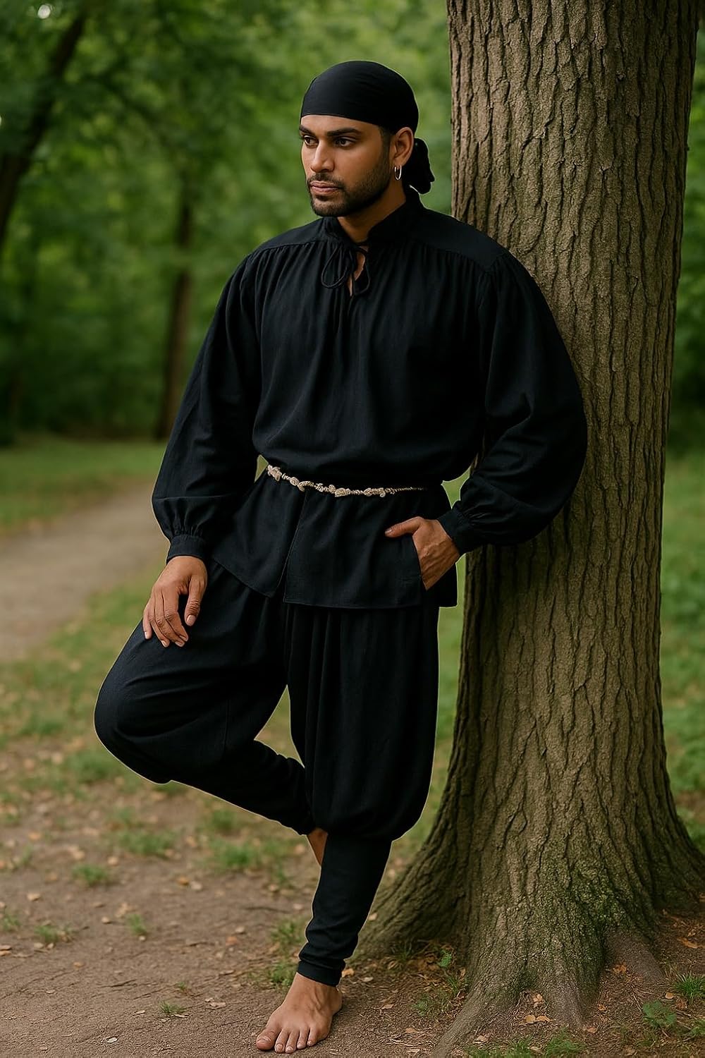 ThePirateDressing Medieval Renaissance Pirate Captain Cottuy Pants