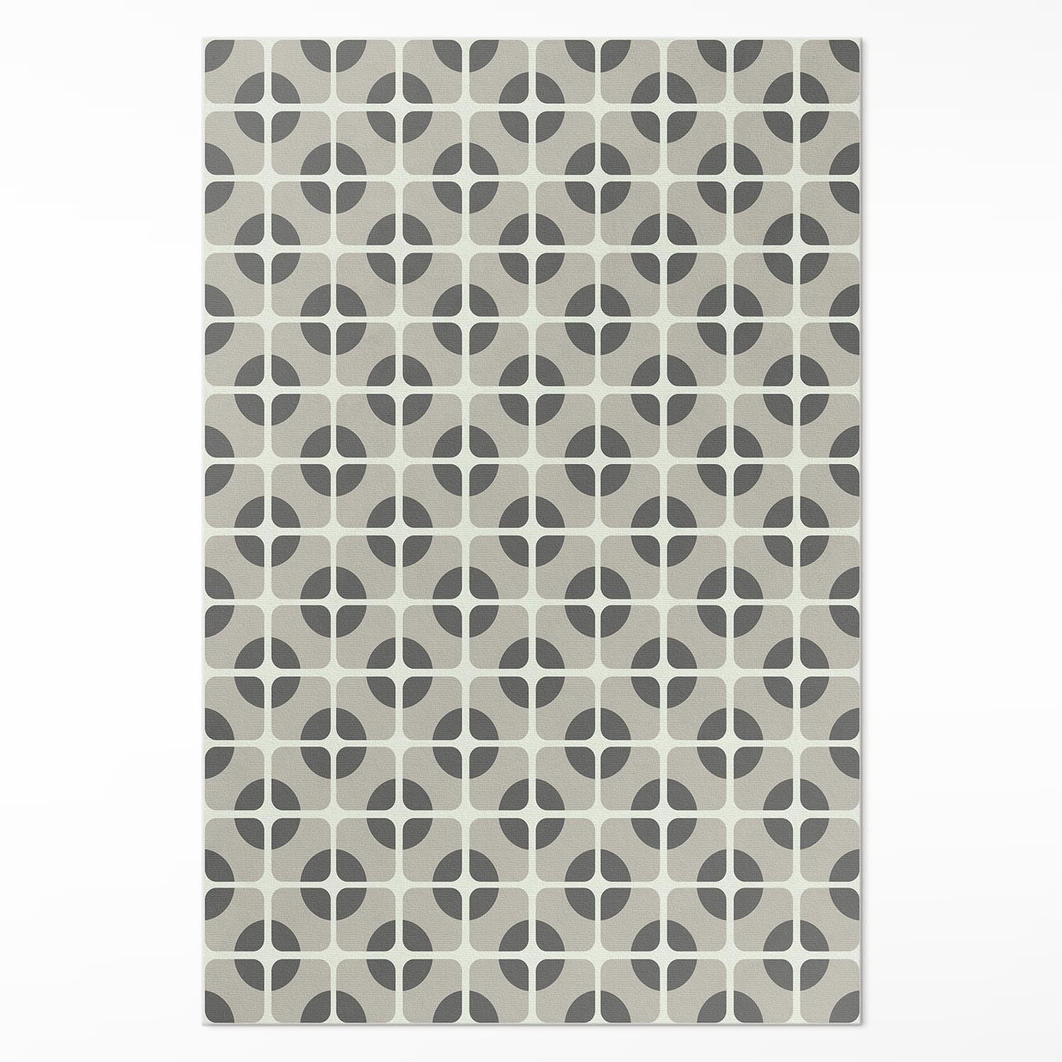 Tapis du sol vinyle 120x180 cm mosaïque minimaliste Floorart pour intérieur