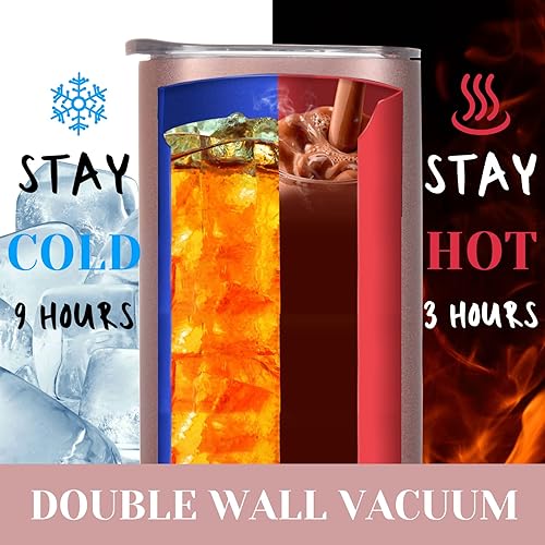 Miniatura 6 de Onebttl Rottweiler - Regalos para mujeres, amantes de Rottie, vaso aislado de oro rosa de 20 onzas, Rottweiler Mom