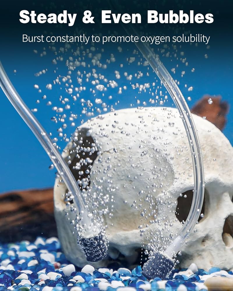 Bubbler For Aquarium Fish Tank Pawfly Aquarium 8 Inch Air Stone Cylinder For Larger Pump Bubble Fish Tank Air Pump