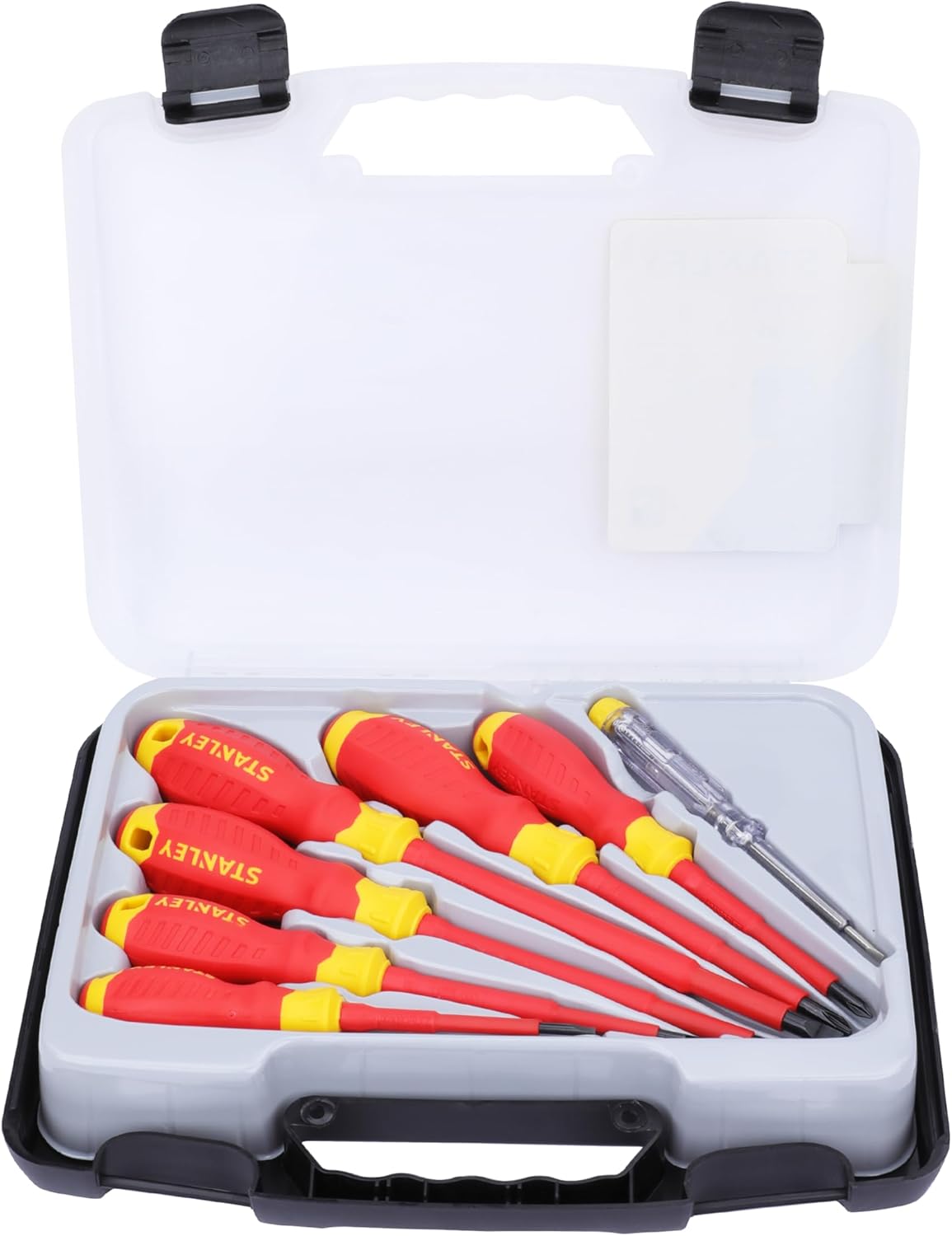 Stanley 65980 VDE 6-Piece Screwdriver Set with Bonus Tester