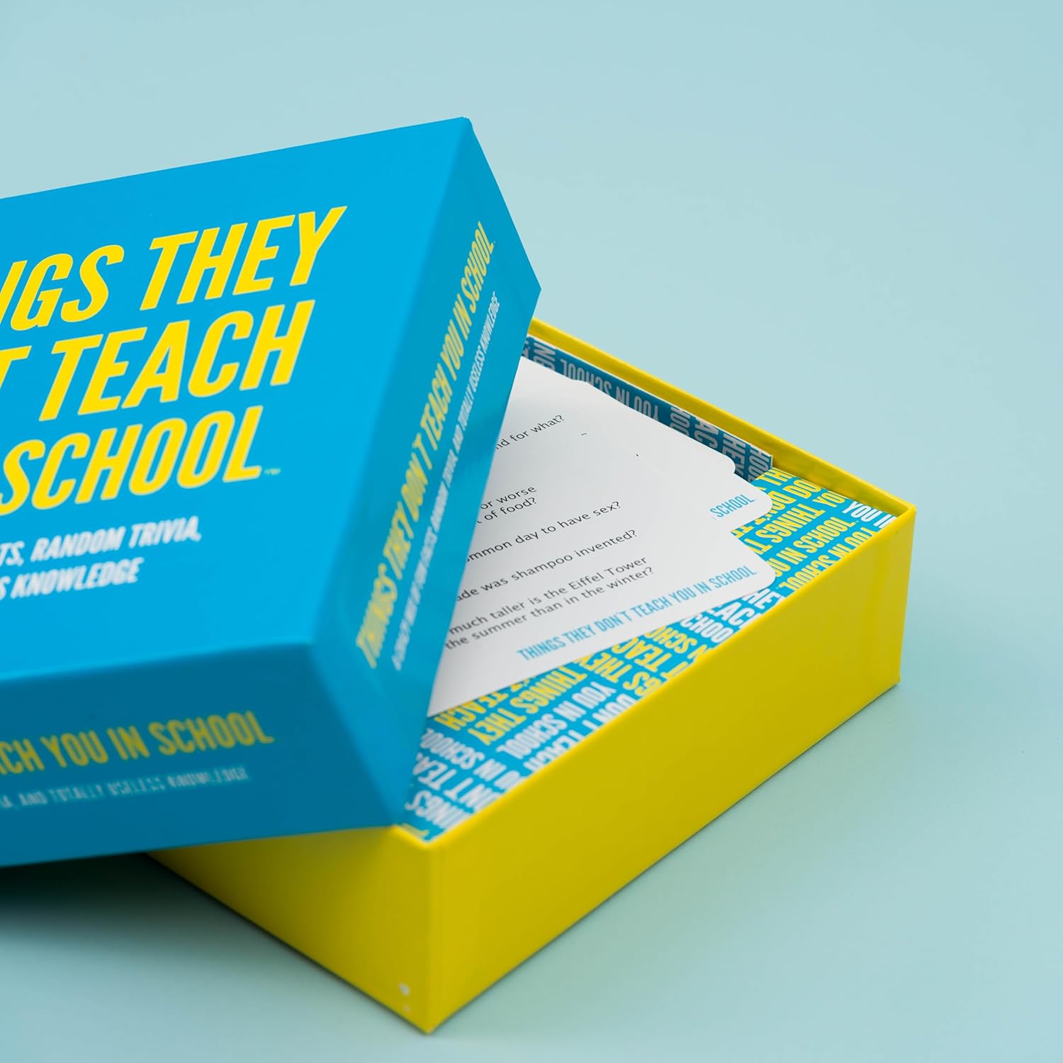 Hygge Games Things They Don't Teach You in School Party Trivia Game