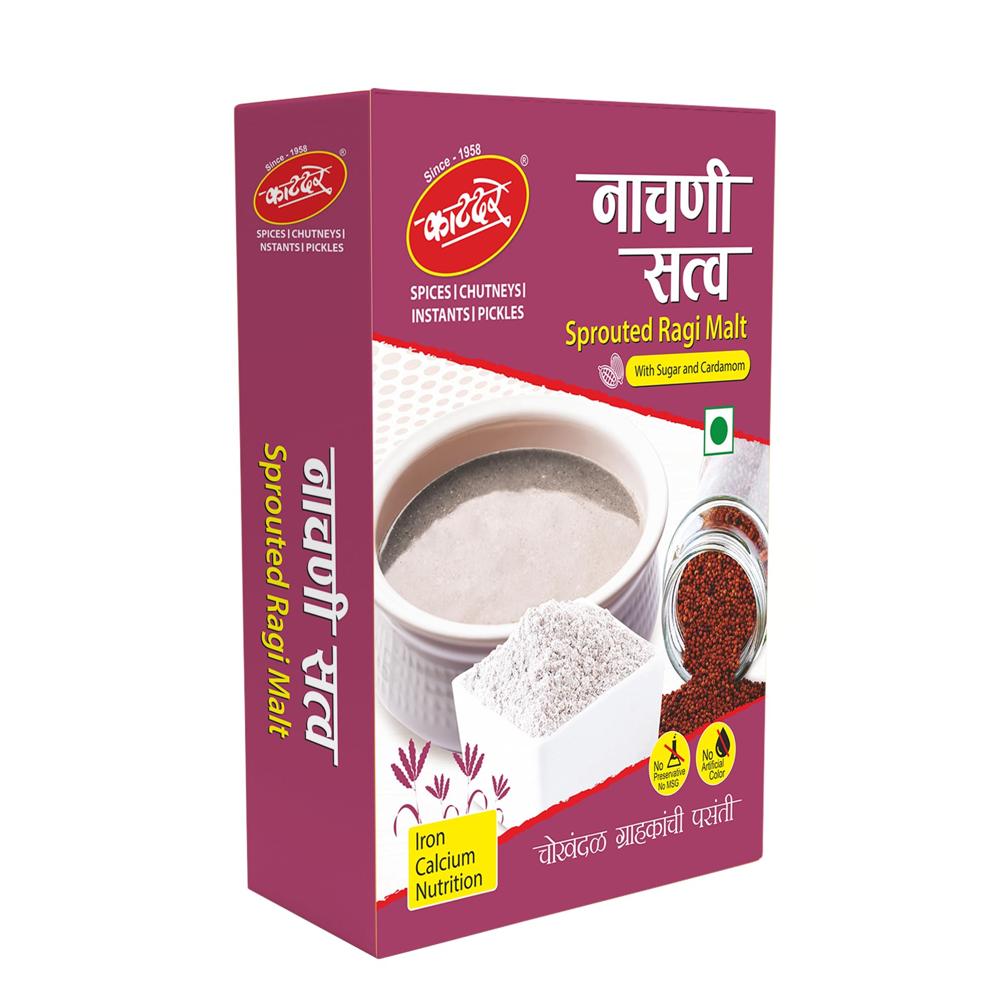 Nachani Sattva | 600gm (3 x 200gm) | NO Added Preservatives, Color & MSG-picture-20