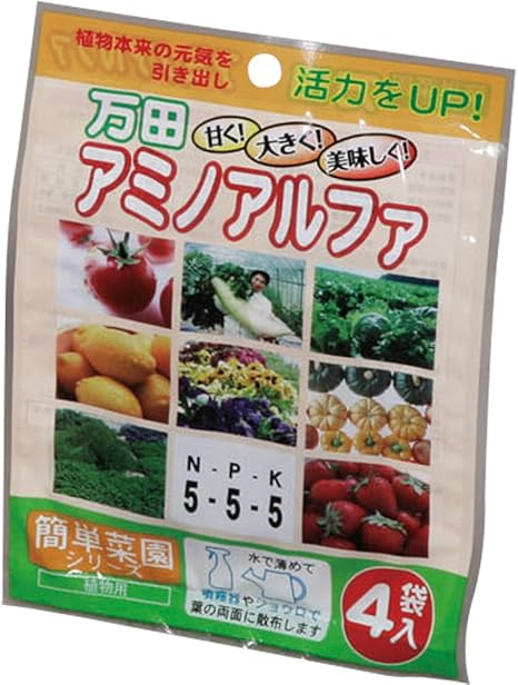 Amazon 万田酵素 万田アミノアルファ 16g 4g 4袋 肥料 土壌改良剤