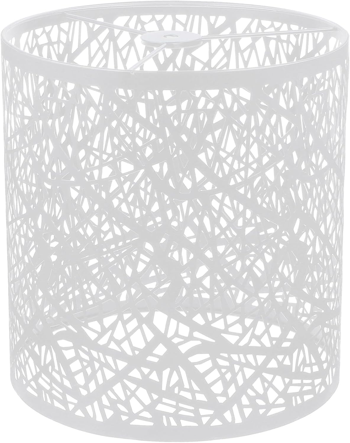 Homoyoyo Modern Hollowed Lampshade Base Decorative Light Cover for Table Ceiling Fixtures Premium Wrought Design for Living Room Bedroom Decor Sturdy