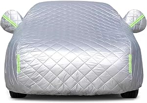Custom Hail Protector Car Cover Thicken Windshield Hail Blanket Tent for SUV Sedan Truck Hatchback Auto Full Exterior Cover Side Door Opening Design