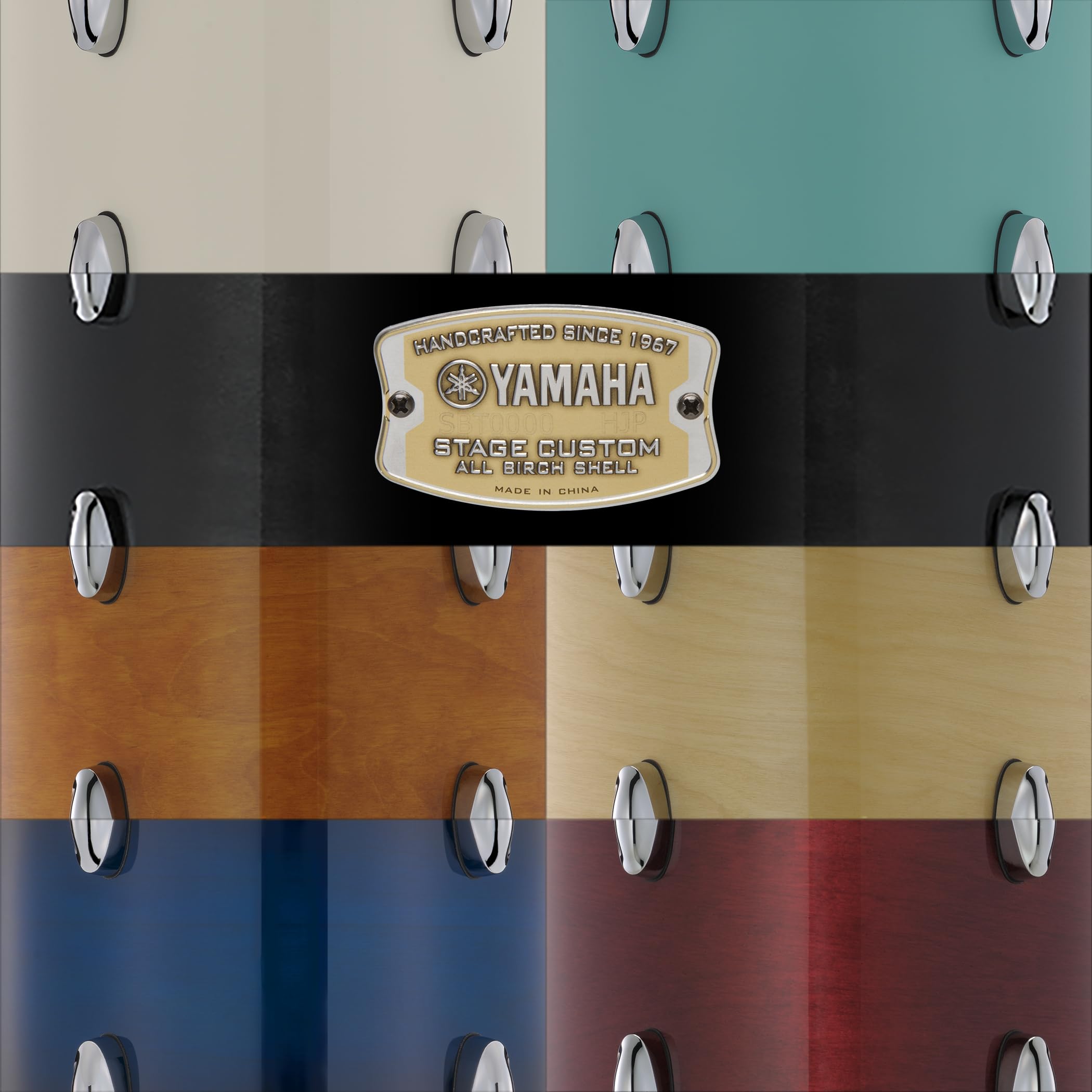Amazon.com: Yamaha Stage Custom Birch 10x7 Mounted Tom, Matte Surf