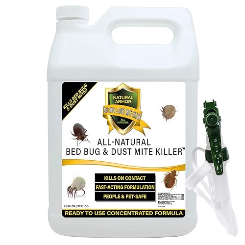Bed Bug & Dust Mite Killer Natural Spray Treatment for