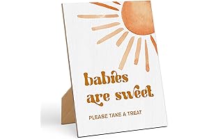 Babies are Sweet Take a Treat Sign Baby Shower Sign-8x11 Inches