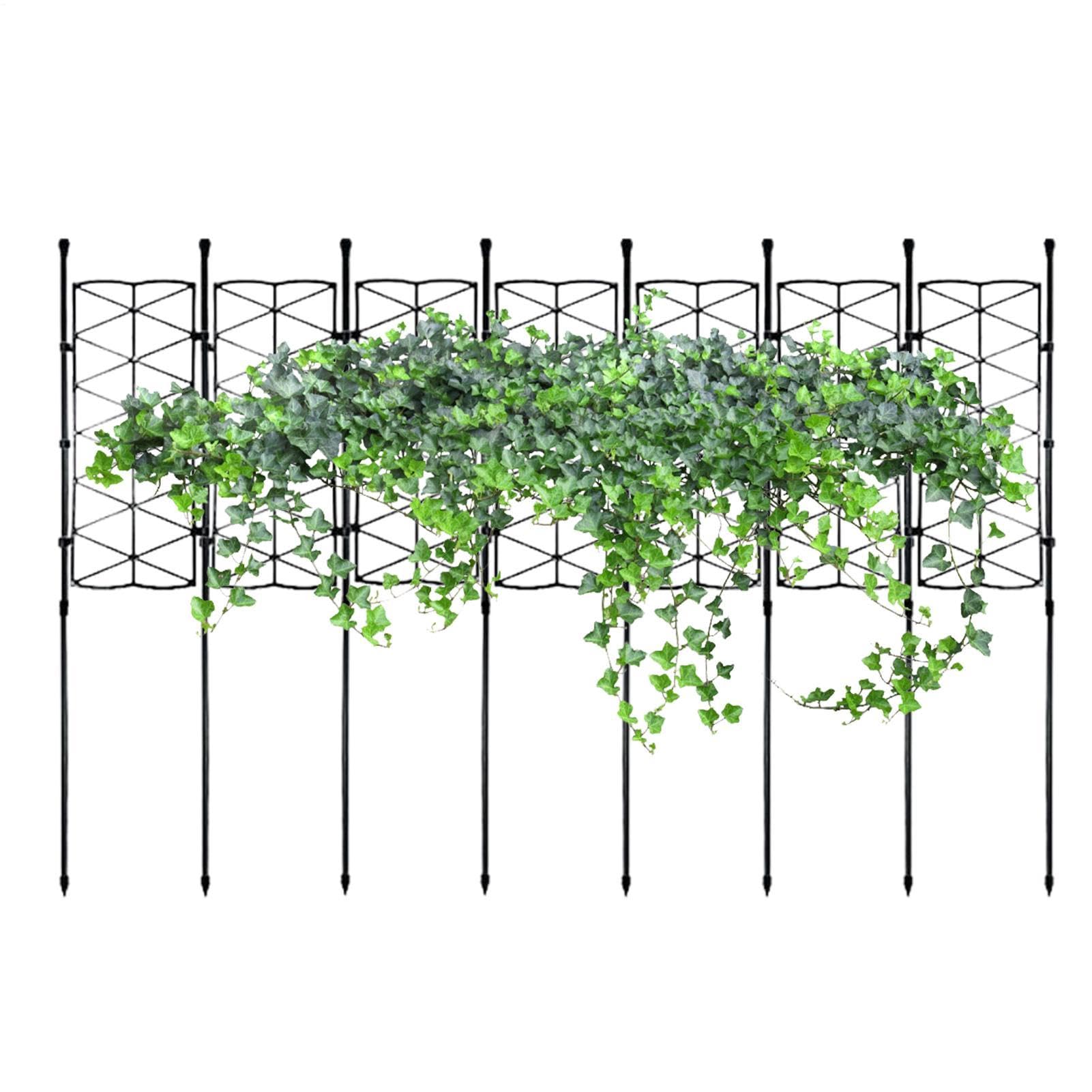 Tutor para Plantas Trepadoras con Soporte Antiviento para Guisantes y Tomates