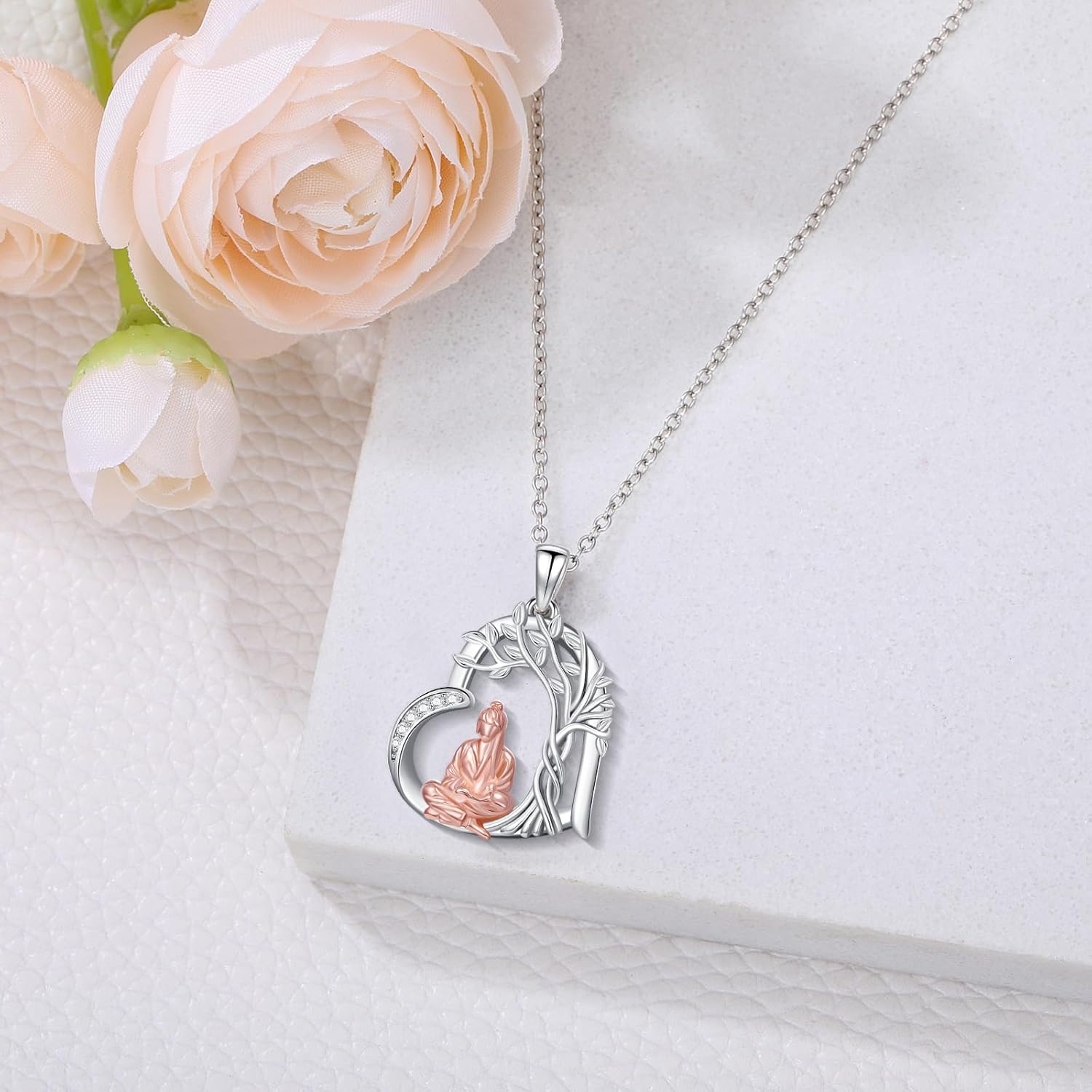 Ball/Gymnastics/Swimming/Ballet/Running/Music Necklace 925 Sterling Silver Sport Jewelry Birthday Christmas Gifts for Women - Image 3