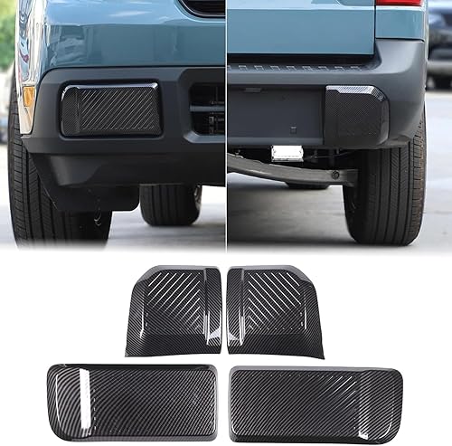 Miniatura 8 de Protector de parachoques delantero y trasero para automóvil, compatible con Ford Maverick 2022 2023, protector de parachoques delantero y trasero,