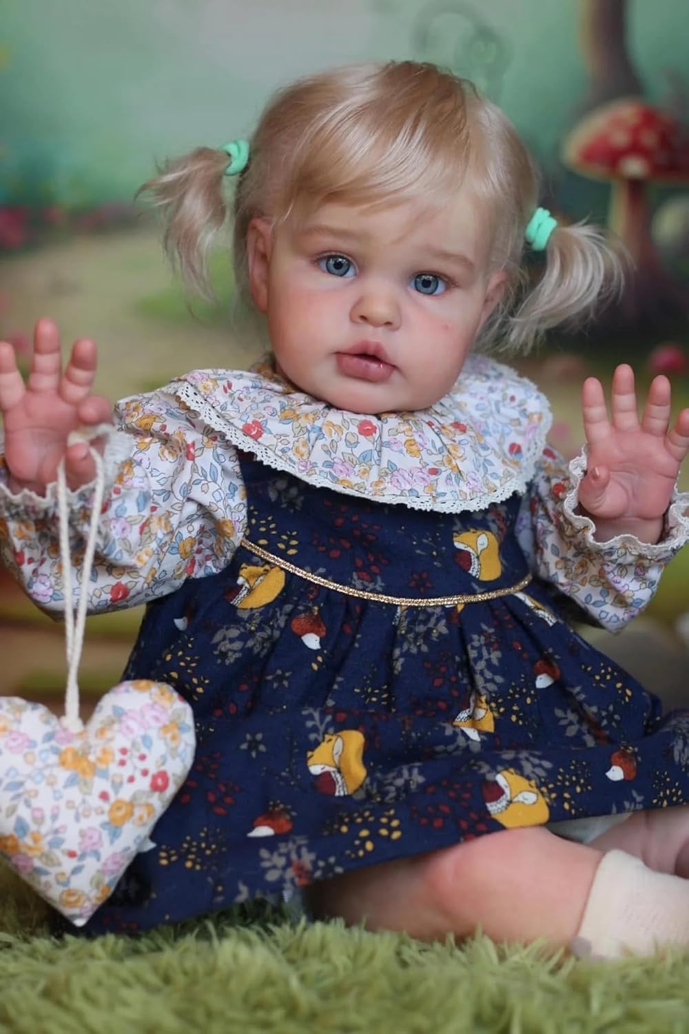 Anano bambole reborn Bebe Reborn Toddler 24 Pollici 61 Cm Silicone Reborn Ragazza Bebe Che Sembra Reale Bambola Bambino Guance Paffute Bambola Nuovo - Nato Avere Un Compleanno