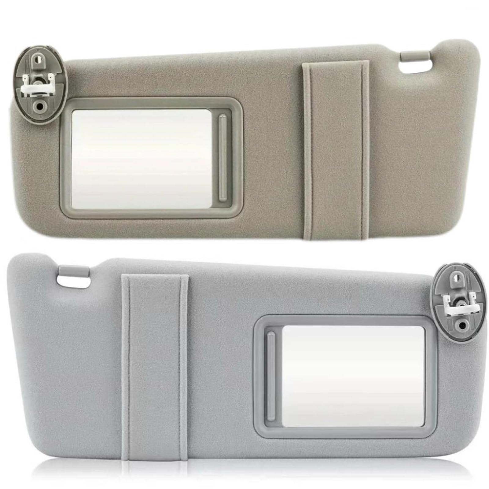 Tablero Parasol Interior Coche Lado Izquierdo Derecho Conductor Pasajero para Venza 2009 2010 2011 2012-2016(Beige Right Side)
