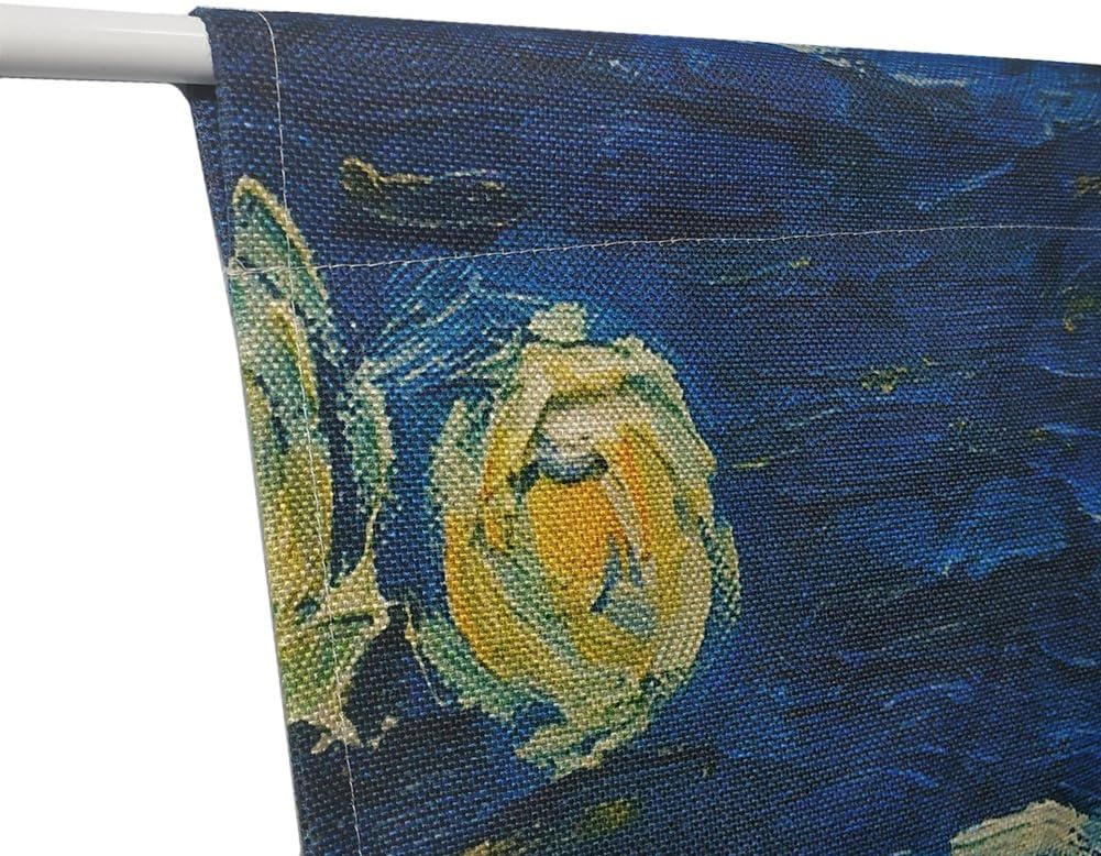 Doorway Noren Tapestry - The Starry Night Door Hanging Curtain for Fitting Room, Partition - Japanese Style