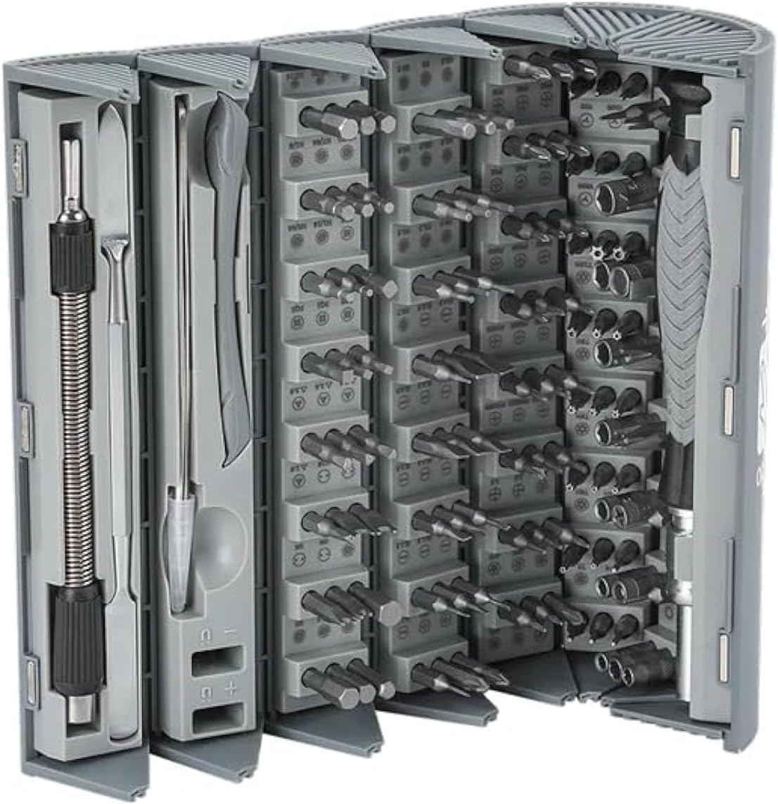ProOne PGS101 126 Pcs precision screwdriver set CRV strong magnetic head for repairing cell phone watches computer screwdriver set