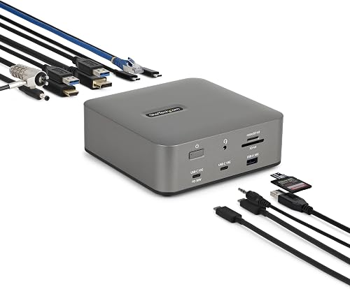 StarTech Thunderbolt 5 Dock, Dual 8K 60Hz, Dreifach 4K fü…